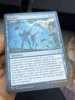 FRENCH ?? Delay / Retard ?? NM ?? Time Spiral Remastered ?? Mtg (1933) - Image 2