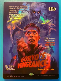 MTG 1x FOIL SHOWCASE Goryo's Vengeance 372 Duskmourn: House of Magic the x1 NM - Image 1