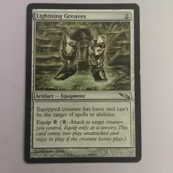 Lightning Greaves Mirrodin Regular - Image 1