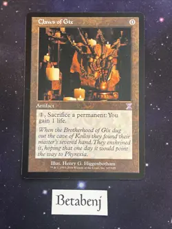 MTG Claws of Gix - Timeshifted - Image 1