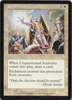 Unquestioned Authority U Judgment 31 - LP MTG - Image 1