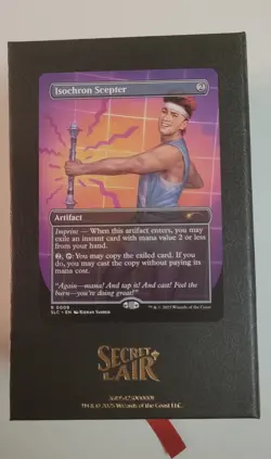 1x Isochron Scepter, 0009, Non-Foil, Secret Lair Encyclopedia, Magic MTG NM - Image 1