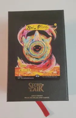 Sol Ring Non Foil Secret Lair Encyclopedia Of Magic Near Mint MTG - Image 1