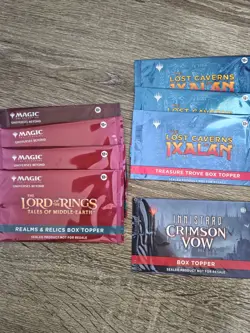 ~SEALED~ MTG - set of 8 various box toppers - Image 1
