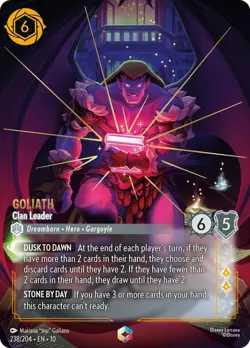 Goliath - Clan Leader (Enchanted) - Near Mint Holofoil Lorcana - Image 1