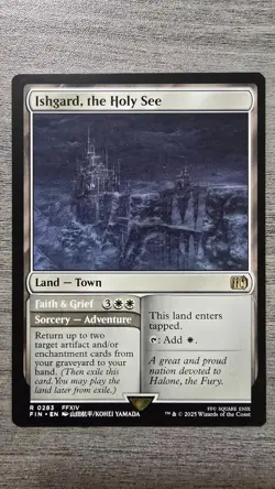 Ishgard, the Holy See (Rare) #283 Final Fantasy MTG Near Mint - Image 1
