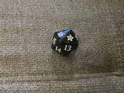 Magic the Gathering MTG Foundations Bundle Oversized Spindown Die - Image 1