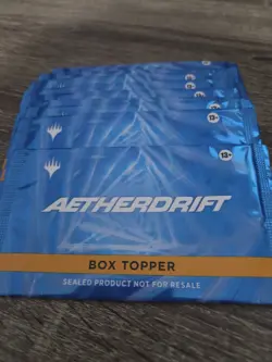 ~SEALED~ MTG - Aetherdrift - set of 11 box toppers - Image 1