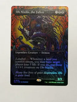 MTG Ob Nixilis, the Fallen Foil Secret Lair Encyclopedia - Image 1