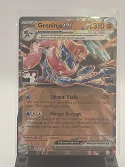 Greninja Ex 106/167 Pokemon TCG Play! Prize Pack Series 7 Stamped - Image 1