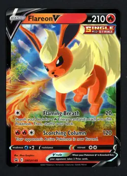 Flareon V SWSH149 Sword & Shield Promo Pokemon TCG - Image 1