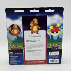TCG Pokemon Go Charmander Pin Collection Box New Sealed - Image 4