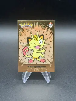 Pokemon 2024 Shiny Infinity Set Shining Meowth Foil 052 Peru US Seller - Image 1
