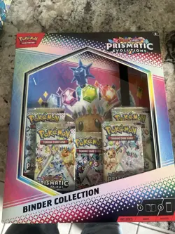 Pokemon TCG Prismatic Evolutions Binder Collection Factory Sealed Brand New - Image 1