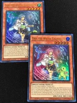 Yugioh Eria The Water Channeler ROTA-EN023 1ST ULTRA x2 (NM) - Image 1