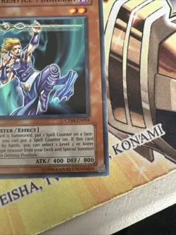 Apprentice Magician CP04-EN004 Super Rare Unlimited NM Yugioh - Image 4