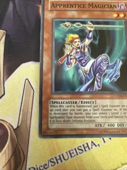 Apprentice Magician CP04-EN004 Super Rare Unlimited NM Yugioh - Image 5