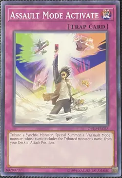 Assault Mode Activate OP10-EN025 OTS Tournament Pack 10 Unlimited Yugioh - Image 1