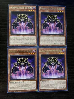 4x Yugioh! Earthbound Prisoner Line Walker MZMI-EN029 Rare 1st Ed NM - Image 1