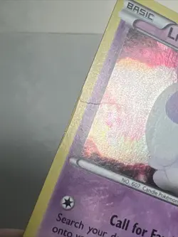 DAMAGED Litwick BW27 Holo Black and White Promos AUTHENTIC Pokemon Card - Image 2