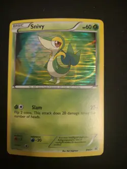 Pokemon Snivy BW01 Holo Black & White Holo Promo Card - LP+ - Image 2