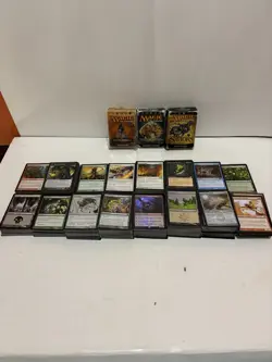 Magic The Gathering Card Lot (1500 Cards And 3 Starter Decks) - Image 1