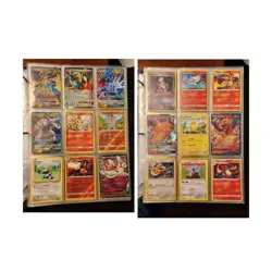 Pokemon Collection Lot Of 360 Halo Foil Normal Cards in Binder - Image 2