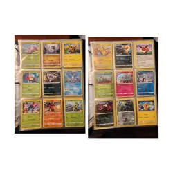 Pokemon Collection Lot Of 360 Halo Foil Normal Cards in Binder - Image 3