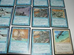 MTG 12x HOMELANDS reef pirates blue magic card lot MP HP - Image 3