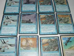 MTG 12x HOMELANDS reef pirates blue magic card lot MP HP - Image 4