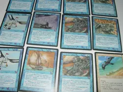 MTG 12x HOMELANDS reef pirates blue magic card lot MP HP - Image 5