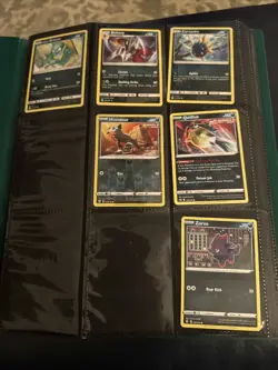 Pokemon Binder Collection Cards Rare/ Basic with One PSA 10 Graded Card - Image 2