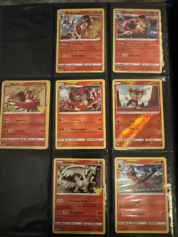 Pokemon Binder Collection Cards Rare/ Basic with One PSA 10 Graded Card - Image 3