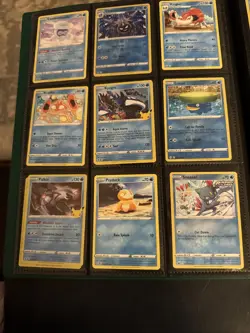 Pokemon Binder Collection Cards Rare/ Basic with One PSA 10 Graded Card - Image 5