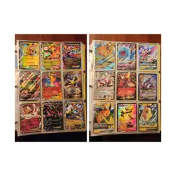 Pokemon Collection Lot of 414 Halo Foil Normal Cards in Binder - Image 2