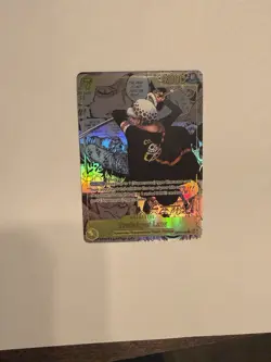 One Piece TCG Trafalgar Law Royal Blood Foil Card OP10-119 Manga Art - Image 1