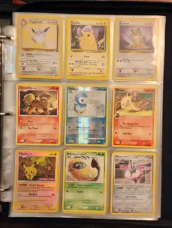 Vintage Pokemon Collection Lot Of 234 Halo & Normal Cards in New Binder - Image 2