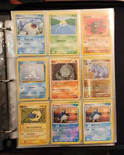 Vintage Pokemon Collection Lot Of 234 Halo & Normal Cards in New Binder - Image 4