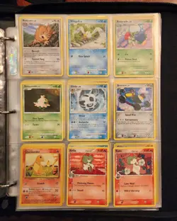 Vintage Pokemon Collection Lot Of 234 Halo & Normal Cards in New Binder - Image 5