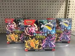 Pokemon TCG Scarlet & Violet Paldean Fates Booster Bundle Factory Sealed X 3 - Image 1