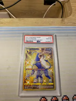 2021 Pokemon Houndoom Battle Styles Gold Secret Rare Card 179/163 PSA 10 - Image 1
