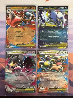 Pokemon TCG Mega Evolutions (4) Card Lot - 077/132, 086/132, 094/132, 104/132🔥 - Image 1