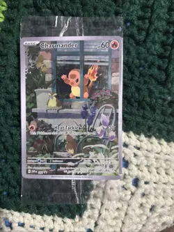 Pokemon TCG Obsidian Flames Charmander Sealed Promo Card 044 - Image 1