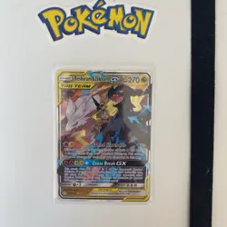 Reshiram and Zekrom GX Tag Team 157/236 pokemon sun moon possible PSA 10 - Image 1