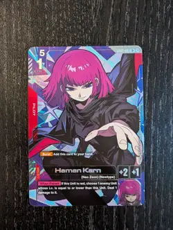 Gundam Card Game Dual Impact Haman Karn GD02-091 R+ English - Image 1