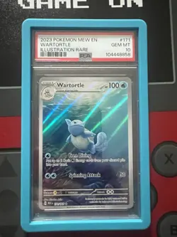 Pokemon TCG Wartortle 171/165 Sv: Scarlet & Violet 151 Holo Gem Mint 10 - Image 1