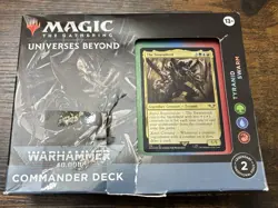 MTG Universes Beyond Warhammer 40,000 Commander Deck Tyranid Swarm ￼ - Image 1