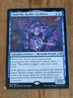 Tameshi, Reality Architect 082/302 NEO Rare Kamigawa: Neon Dynasty MTG - NM, M - Image 1