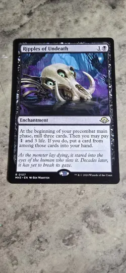 Ripples of Undeath Modern Horizons 3 Regular Enchantment Rare MTG NM - Image 1