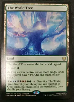 MTG *The World Tree X1* (LP) The List Reprints Magic the Gathering - Image 1